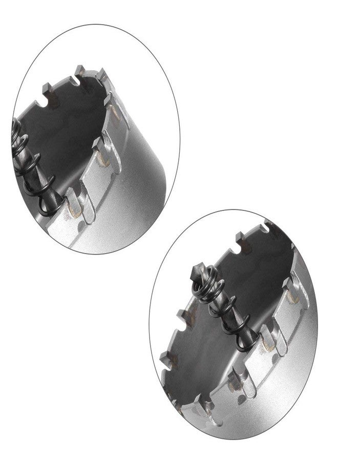 UPTODATETOOLS 100mm Carbide Hole Cutter, TCT Hole Saws for 2mm Stainless Steel Sheet Metal - Image 2